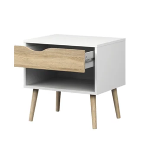 Wooden Bedside Table Modern Simple Nordic Nightstands <b>Small</b> Cabinet Mini with <b>Drawer</b> Bedroom Storage Cabinet for Sale - Product Image 2