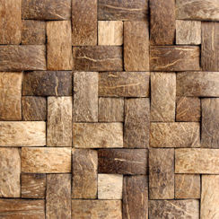 PANEL decorativo de cáscara de coco, PANEL de Arte de cáscara de coco de alta calidad, marca de COCO-ECO, de VIETNAM - Product Image 5