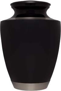 สำหรับผู้ใหญ่สุสานฝังศพโกศสำหรับเถ้ากระดูกมนุษย์ทำจากอะลูมิเนียมงานแฮนด์เมดขนาดใหญ่สีฟ้าน้ำทะเล - Product Image 5