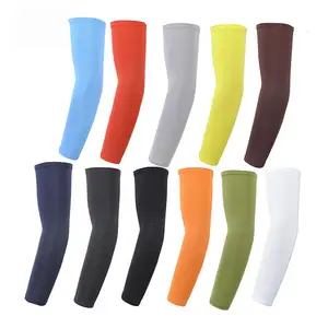 Custom Baseball Golf Sports Polyester Cover Uv Protection Cycling Arm Sleeves For Men Women Kids