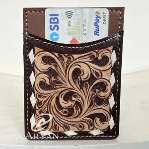 2025แฮนด์เมดกระเป๋าสตางค์แบบสั้นใช้ได้ทั้งชายและหญิงกระเป๋าสตางค์หนังวัวบางพิเศษแบบไม่ซ้ำใครแบรนด์เนม - Product Image 1