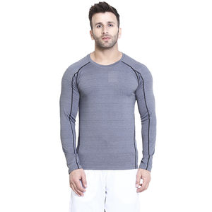 Camiseta de gimnasio sin costuras para hombre de alta calidad, camiseta de gimnasio atlético de secado rápido, camiseta de manga corta al por mayor, OEM personalizado - Product Image 6