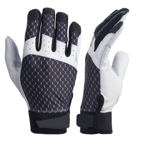 Prix de gros d'usine Gants de frappeur de baseball en cuir de qualité supérieure Softball Gants de frappeur de baseball légers et robustes - Product Image 2