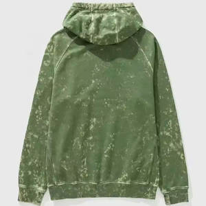 Sudaderas con Capucha para Hombre, Estilo Acid Wash, 100% Algodón, Color Sólido, Ecológicas, Antiarrugas, Ligeras, Talla Grande, Ropa de Moda para Invierno - Product Image 2