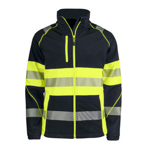 Chaqueta Softshell de Seguridad Reflectante de Alta Visibilidad Personalizable, Impermeable y Cortavientos con Logotipo Personalizado - Product Image 1