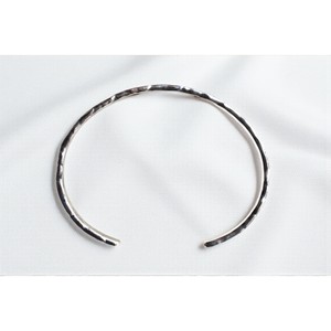 <b>Silver</b> Viking Runic Scandinavian Bohemian Hammered <b>Cuff</b> <b>Bracelet</b> Sterling <b>Silver</b> Handmade Jewelry Black Rhodium Plated Certified - Product Image 6