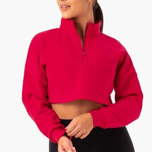 Sudaderas con Capucha Extra Grandes para Mujer, Lavado Ácido, Estampado Puff, Gruesas, Invierno, Crop Tops, con Logotipo Frontal, Impermeables - Product Image 4