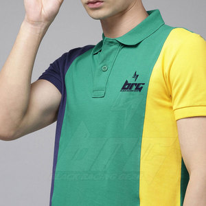 Vente en gros de t-shirts polo pour hommes de qualité supérieure fabriqués dans les meilleurs matériaux t-shirts polo à contraste de couleur - Product Image 4