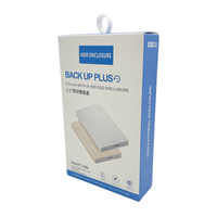 Casing Pelindung Hard Drive Aluminium Penutup Silikon Karet Anti Guncangan Casing HDD Eksternal 2.5 Inci USB3.0/Kecepatan Transfer 5Gbps