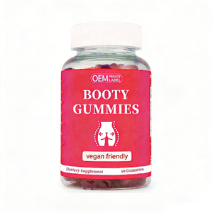 Vitamines Gommeuses pour Fessiers Sous Marque Blanche OEM, Comprimés de Ginseng, Complément BBL Fesses Galbées, Oursons Gommeux pour Fessiers - Product Image 1