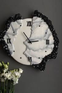 PATTERNS Epoxy Resin <b>Wall</b> <b>Clocks</b> for Exquisite Spaces Unique Home Decor Gift <b>Wall</b> Epoxy Ocean <b>Clock</b> by Antique Creation - Product Image 2