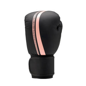 Gants de boxe de qualité supérieure, taille personnalisée, cuir PU véritable avec impression de logo, gants de boxe de combat gagnants - Product Image 2
