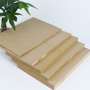 Bán buôn MDF 6 mét 12 mét 18 mét đồ nội thất Hội Đồng Quản trị Mật độ trung bình Fibreboard với formaldehyde tiêu chuẩn khí thải - Product Image 1