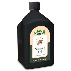 Organic Zing Free Shipping Nutmeg Oil| Bulk Supply | Cosmetic Grade | Private <b>Label</b> Available - Product Image 1