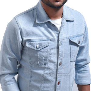 Chaquetas Vaqueras para Hombre de Primera Calidad Hechas en Pakistán, Diseño Personalizado, Chaquetas Vaqueras para Hombre al por Mayor - Product Image 4