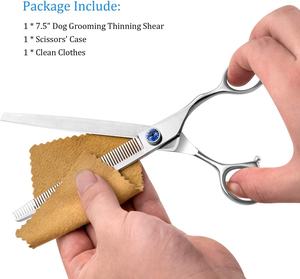 Tijeras de Peluquería Profesionales de Acero Inoxidable 4Cr13, Tijeras de Corte de Pelo con Mango de Acero Inoxidable, Ligeras y de Alta Calidad - Product Image 5