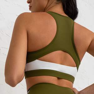 ชุดชั้นในแฟชั่นใหม่สีลากจูงและชิ้นลากจูงของผู้หญิงชุดออกกำลังกายเล่นโยคะฟิตเนสยิมและกางเกงขาสั้นสำหรับวิ่งชุดออกกำลังกายชุดฝึกกีฬา5. - Product Image 4