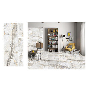 Carreaux de sol muraux vitrifiés en céramique émaillée 600x1800mm pour intérieur et extérieur avec sculpture en terrazzo série Retro Design - Product Image 5