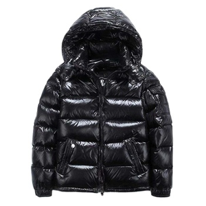 Veste matelassée en duvet à bulles Pour les vêtements de rue et les vêtements décontractés Vêtements d'extérieur en coton simple personnalisés OEM Meilleure veste polaire d'hiver pour hommes - Product Image 1