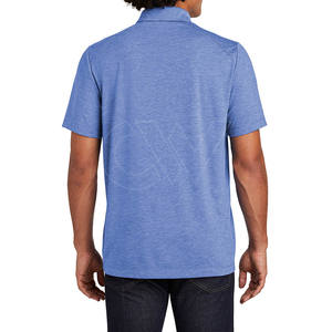 Polo personalizado de fábrica para hombre, logotipo personalizado en blanco, fabricante de manga corta, 100% algodón, Polo de hombre de alta calidad - Product Image 4