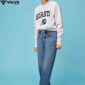 Sweat-shirt léger pour femmes de la meilleure qualité Casual Wear Pullover Cotton Sweatshirt Personnalisé selon votre marque. - Product Image 6