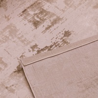 Tapis GOLDENMOON – Qualité Supérieure, Tendance Africaine, Style Belge, Design Moderne, Motif Floral, Zéro Poil, Tissé en Bambou