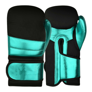 Fabricant de gants de boxe au design personnalisé en gros Gants de compétition Gants de combat Gants de boxe multicolores à boucle et crochet personnalisés - Product Image 1