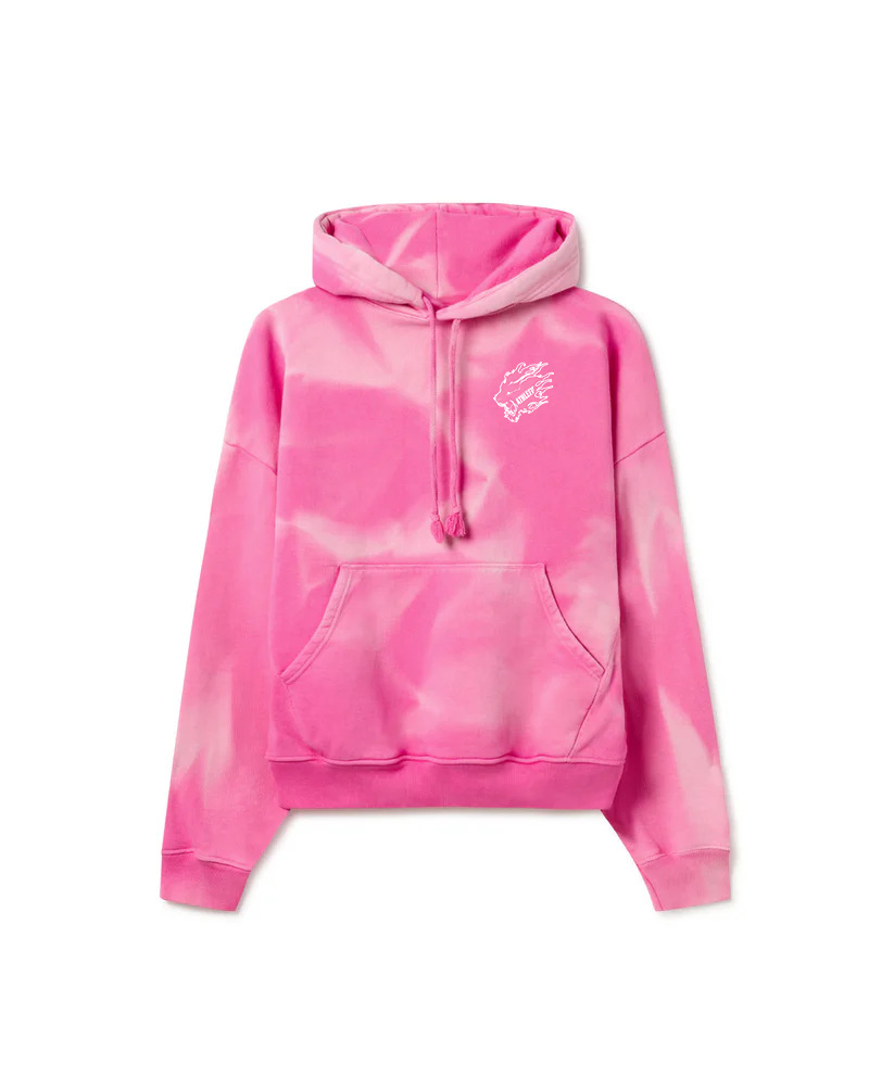 Heavyweight Hoodie Pink Marble Hoodie Loose Hoodie Champion Marble