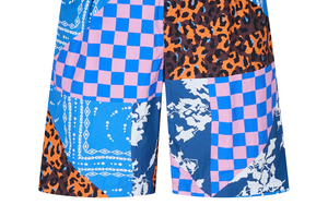 Shorts de performance athlétique pour hommes avec tissu extensible Shorts décontractés de plage pour hommes avec taille ajustable - Product Image 4