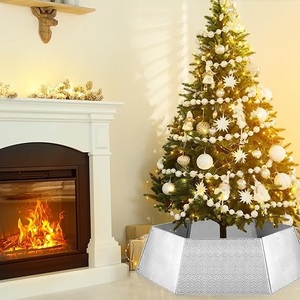 Hexagon Classy Designed Metal <b>Christmas</b> Tree Collar High Demanding For Artificial <b>Christmas</b> Tree Holiday & Home Decoration - Product Image 1