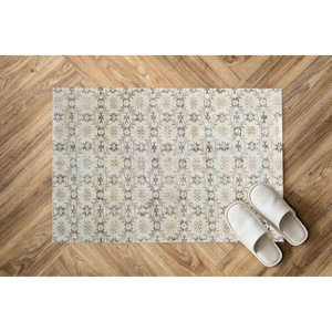 Alfombra de Chenilla con Diseño Persa: Alfombra Antideslizante de Estilo Étnico, con Pelo Suave - Product Image 5