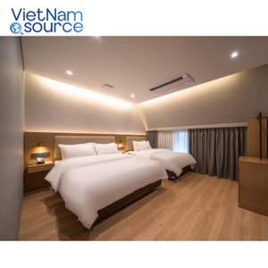 Meubles de chambre d'hôtel en bois massif OEM de luxe Comfort Inn | Conceptions personnalisées Meubles d'hôtel à vendre commandes en gros usine directe - Product Image 5