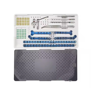 Kit de instrumentos de placa de bloqueo de fragmento pequeño 2,7 juego de osteotomía instrumento de cirugía Manual de acero inoxidable de alta calidad - Product Image 2