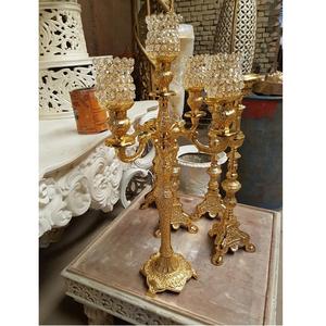 Ensemble de 2 bougeoirs en verre en T à led fumée, lampes décoratives pour bougies - Product Image 2