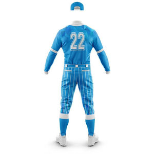 Servicios OEM al por mayor en blanco hombres béisbol personalizado poliéster su propio diseño liso uniforme de béisbol conjunto - Product Image 2