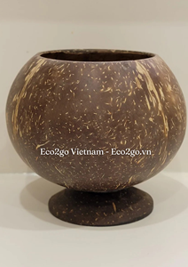 100% tasse à café de noix de coco réutilisable/tasse de noix de coco pour boissons avec conception personnalisée fabriquée au Vietnam - Product Image 5