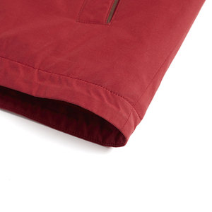 Venta al por mayor de impresión personalizada con logotipo de los hombres 100% poliéster de manga larga de los hombres de color sólido chaqueta de bombardero para la venta - Product Image 5