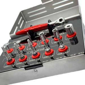 Kit de Elevación de Senos Dental Manual de Acero Inoxidable de 12 Piezas, Reutilizable, Certificado CE, de Alta Calidad, Personalizado, Modelo 2025, para Expansión Ósea - Product Image 5