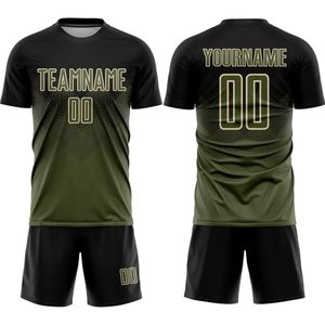 Maillot de football uniforme de football personnalisé vêtements de football conception nom de l'équipe de club kits de football respirants sublimés - Product Image 4