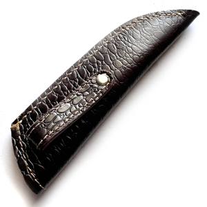 Funda de cuero de artesanía fina hecha en fábrica de alta calidad para cuchillos de hoja de 4 pulgadas - Product Image 3