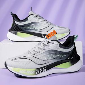 Chaussures de sport pour hommes de haute qualité, chaussures de course décontractées pour les sports de plein air, salle de sport, légères, confortables, en maille, pour le printemps, à porter au quotidien - Product Image 1