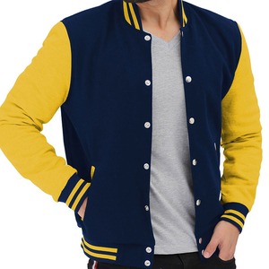 Chaquetas universitarias asequibles a la venta, prendas de vestir deportivas de estilo clásico con forro acolchado exteriores, perfectas para estudiantes universitarios - Product Image 3