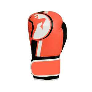 Gants de boxe professionnels de haute qualité en cuir de vache véritable, à lacets, doigts entiers, bracelet de poignet réglable, gants personnalisables - Product Image 3