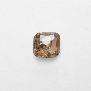 Diamante Natural Salt and Pepper de 0.6ct, Corte Cojín, Excelente/Bueno, Certificado IGI, para Joyería - Product Image 1