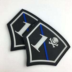 Nuevo Parche de PVC de Goma de Alta Calidad 2024, Logotipos y Emblemas de Silicona, Parches de PVC Suaves, Parche de PVC con Logotipo Personalizado en 2D y 3D - Product Image 1