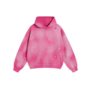 Sweats à capuche de qualité supérieure pour hommes lavage à l'acide soleil délavé 100% coton Logo personnalisé pull sweats à capuche surdimensionnés pour hommes - Product Image 3