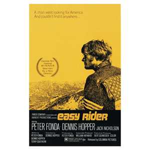 Affiche Easy Rider au design attrayant et à l'impact visuel saisissant - Product Image 1