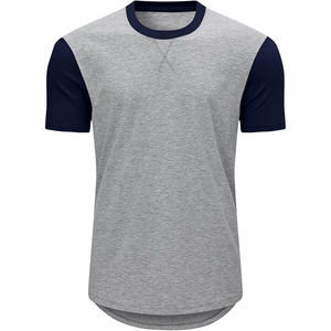 T-shirt à manches courtes personnalisé pour hommes en gros T-shirt d'été décontracté en coton Top Streetwear Fashion Crew Neck Graphic Printed Tee Shirts - Product Image 3