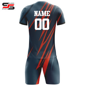 Ropa deportiva de fábrica, sublimación hecha a medida, camiseta de fútbol de calidad superior lisa, ropa de equipo, nuevo diseño, uniformes de fútbol para hombres - Product Image 2