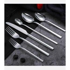Decorative Dining Royal Style Eco Friendly Metal Flatware Set Polished Stainless Steel Fork Spoon <b>Knife</b> Dishwasher <b>Safe</b> Home - Product Image 5